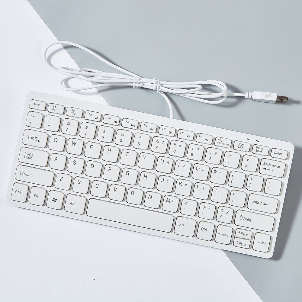 USB Desktop And Notebook Computer Keyboard Wired Mini Noiseless Keypad