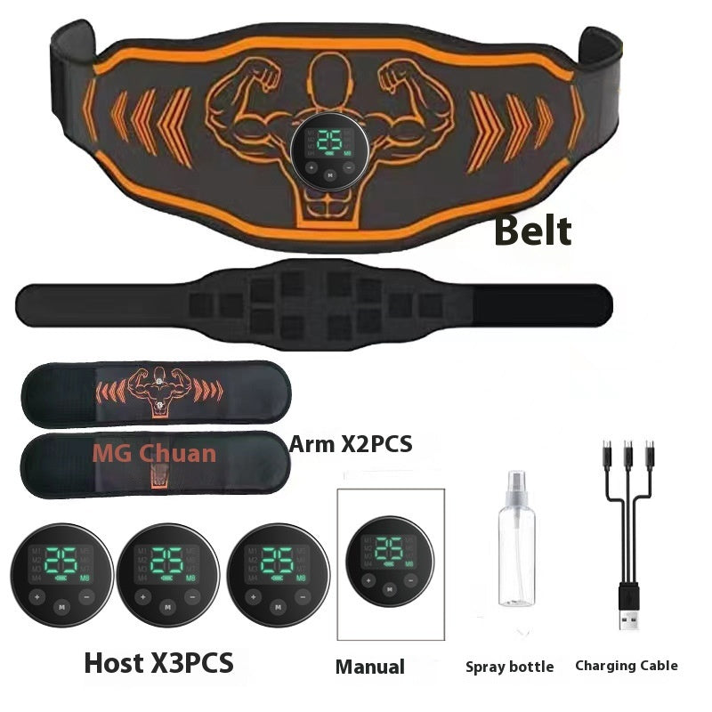 Smart EMS Massage Belt – Home Fitness & Muscle Toning Device