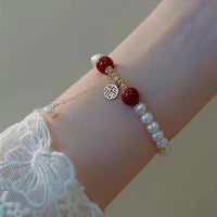 S117 Tassel Pearl Bracelet
