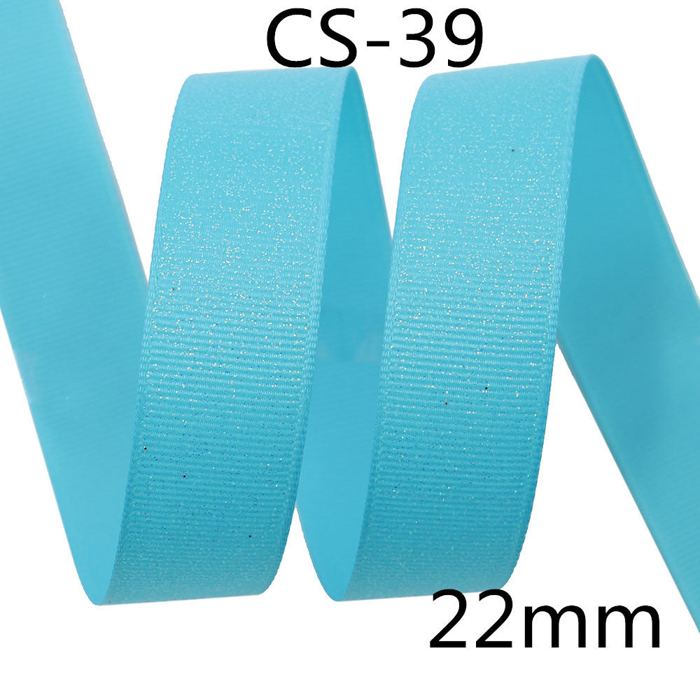 Silk Ribbon Gift Packaging Glitter Webbing 10 Yards