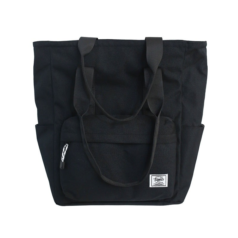 Men's Oxford Cloth Tote Bag Large Capacity Shoulder Bag