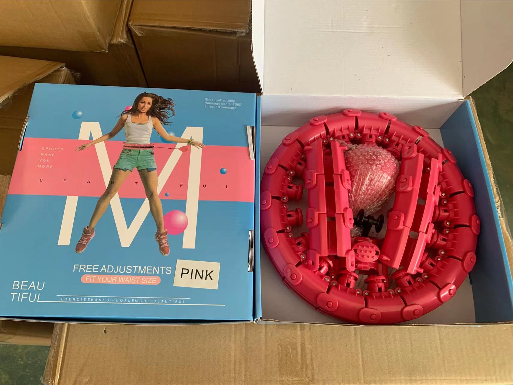 Intelligent Detachable Abdominal Fitness Equipment – Smart Weighted Hula Hoop for Core & Waist Training