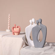 Home Creative Minimalistic Abstraction Couple Decoration