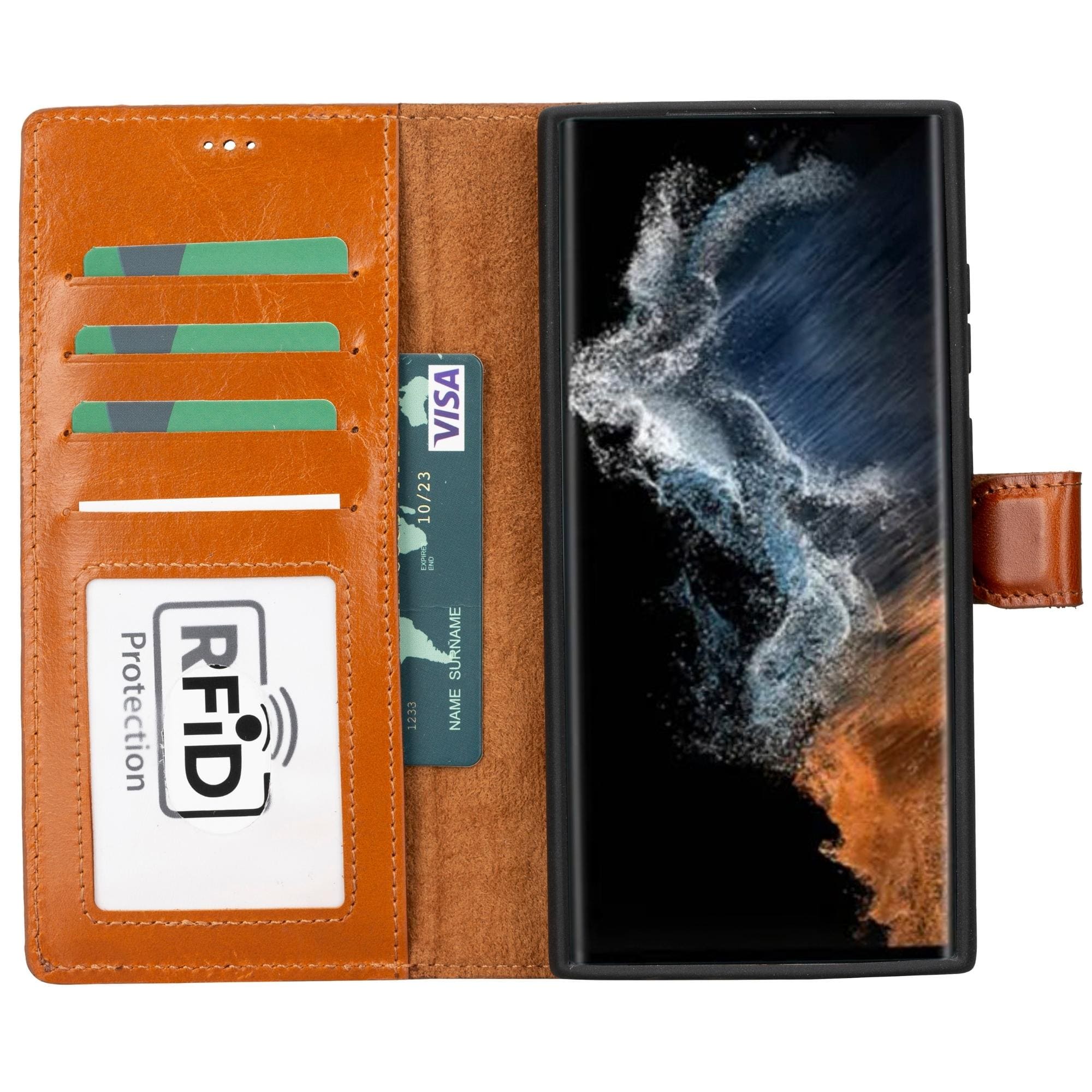 Buffalo Samsung Galaxy S20 Series Detachable Leather Wallet Case
