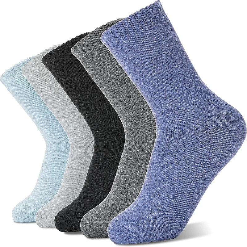 Cold-Proof Warm Unisex Thickened Wool Cashmere Tube Socks