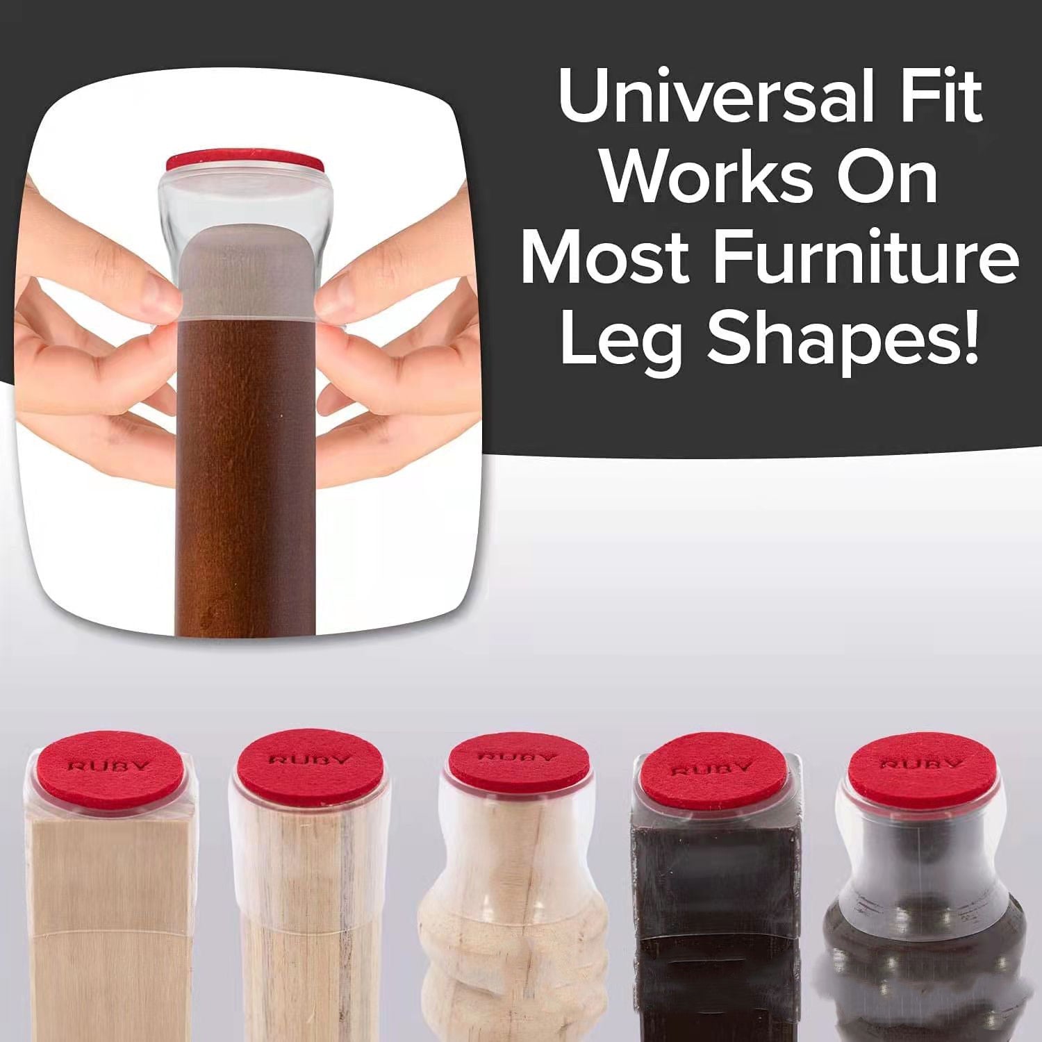 Felt Pad Chair Leg Cap Thickened Stitching Round Bottom Table
