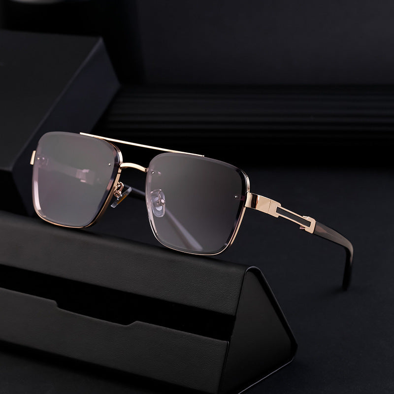 Men's European Style PC Frame Sunglasses – UV Protection