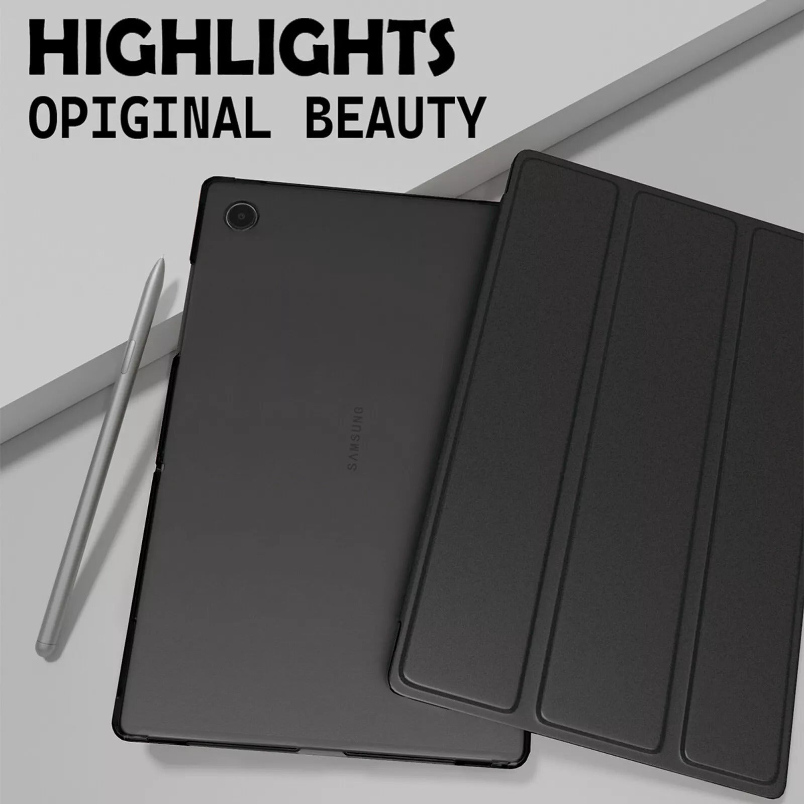 11in For  Galaxy Tab A9 PLUS Leather Smart Cover Flip Tablet Case