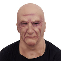 Latex Old Man Head Cover