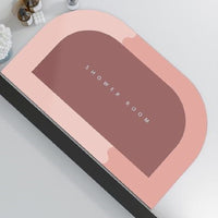 Trapezoidal Rounded Pink