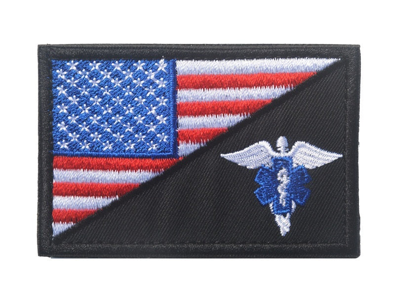 American Star of Life Embroidered Velcro Armband – Emergency Medical Patch