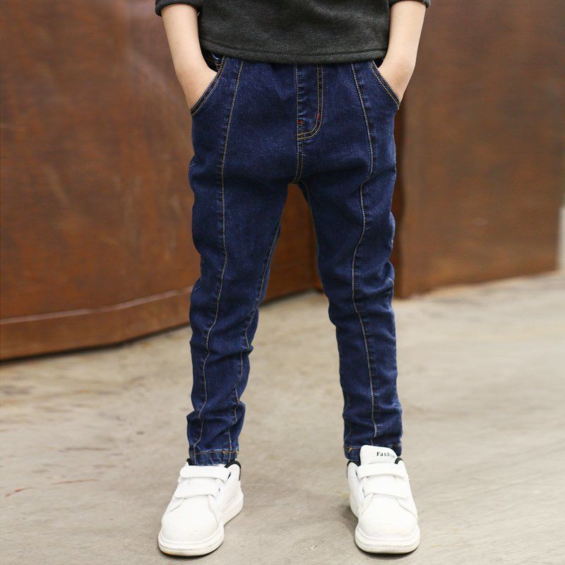Boys Velvet Jeans Slim Fit Winter Pants 3 Months Classic