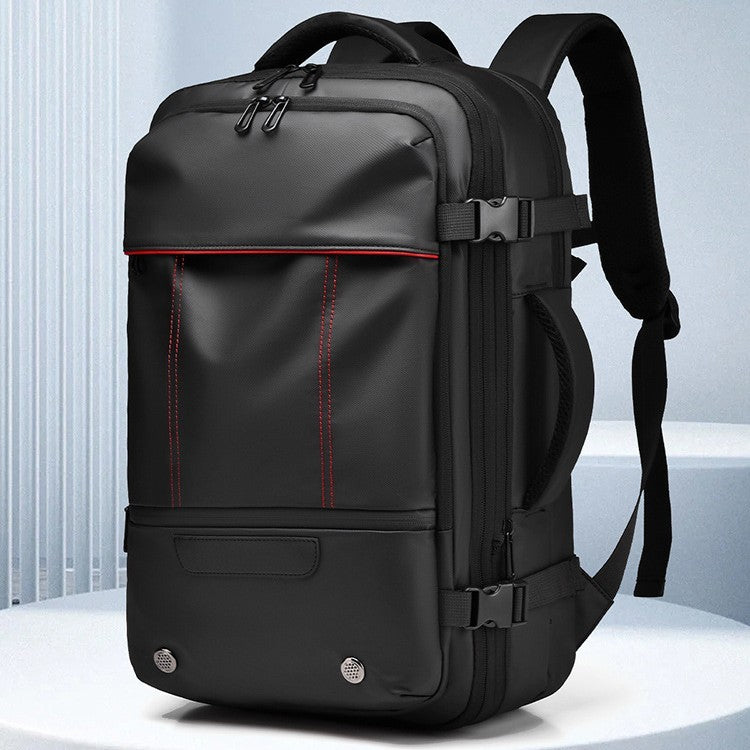 Men's Expandable Vacuum Oxford Compression Backpack Solid