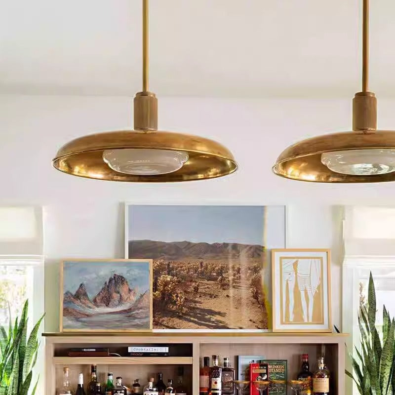 American Retro Entrance Foyer Balcony Ceiling Lamp