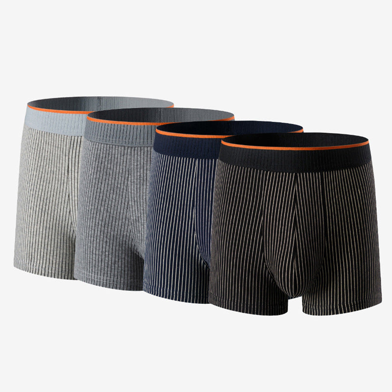Men's Underwear Pure Cotton Boxer Brief Skinny