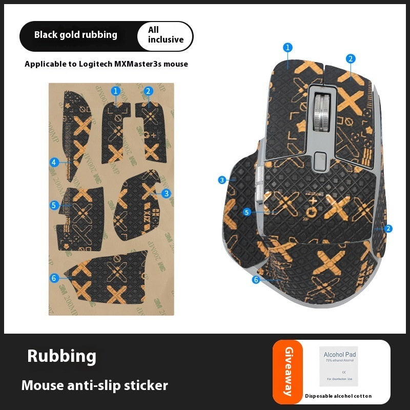 Anti-slip Sticker Mouse All-inclusive Sweat-absorbent