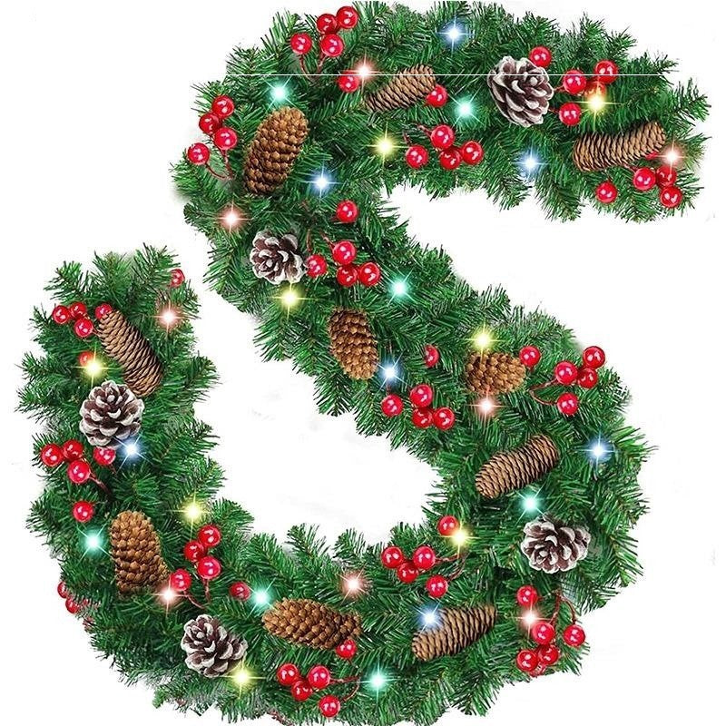 Door Hanging Decoration Christmas Encryption Cane
