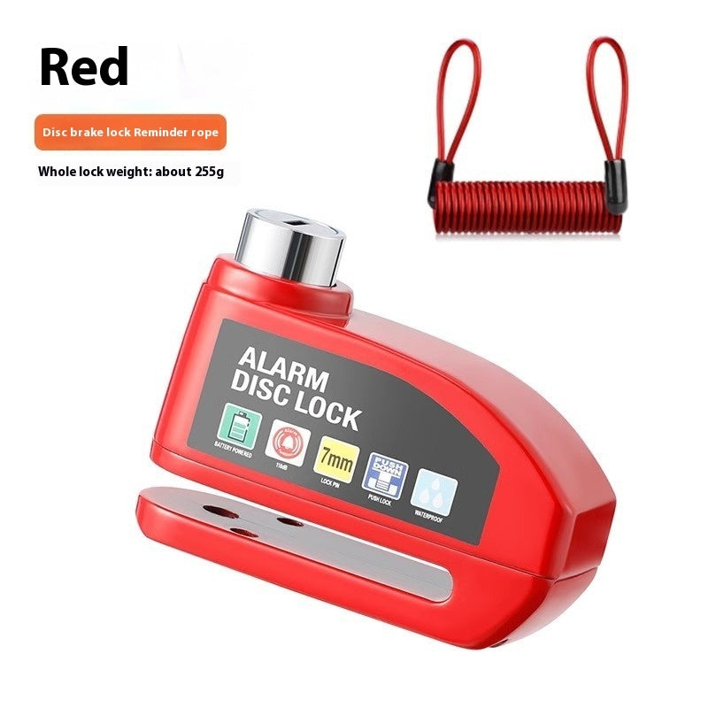 Disc Brake Lock Anti-theft Alarm Car Lock