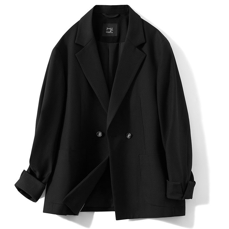 Japanese Style Draping Casual Suit Men's Loose