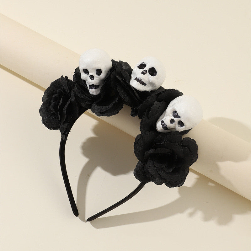 Women's Fashion Simple Halloween Party Skull Belt