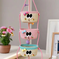 Three Layers Big Eyes Pink