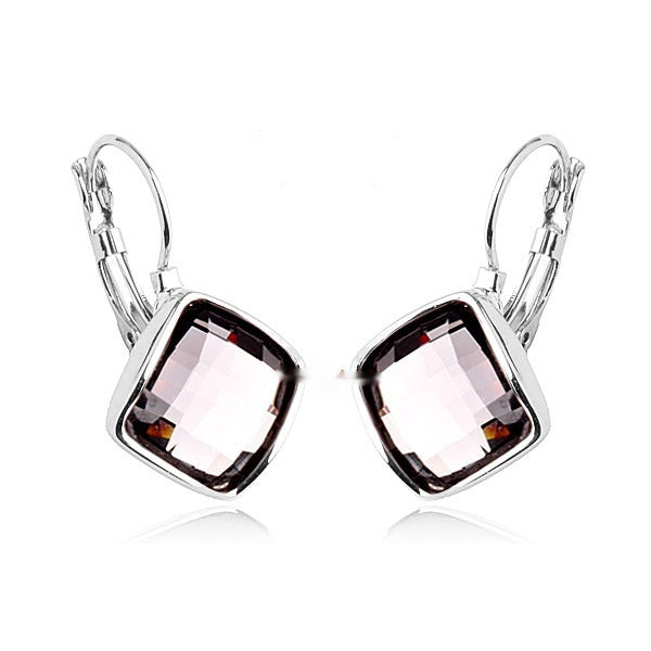 Korean Style Graceful Earrings Simple Square