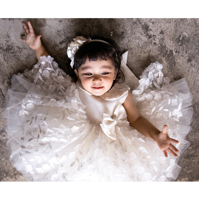 New Dress Flower Girl Western Style Wedding Dress