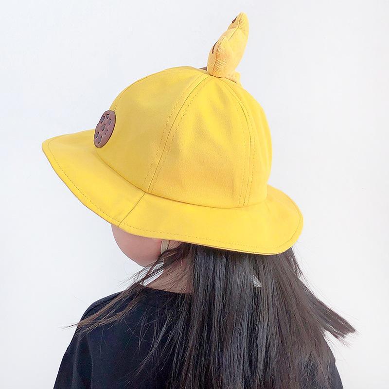 Cute Girl Sunshade Sun Protection Pot Korean Travel Children's Hat