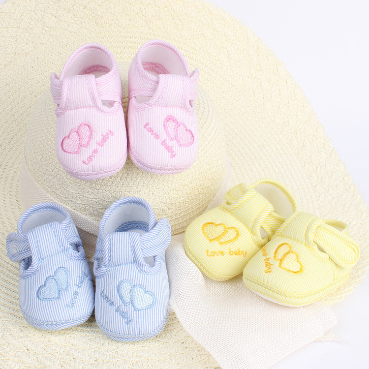 Baby Soft Sole Toddler Shoes Toe Cotton