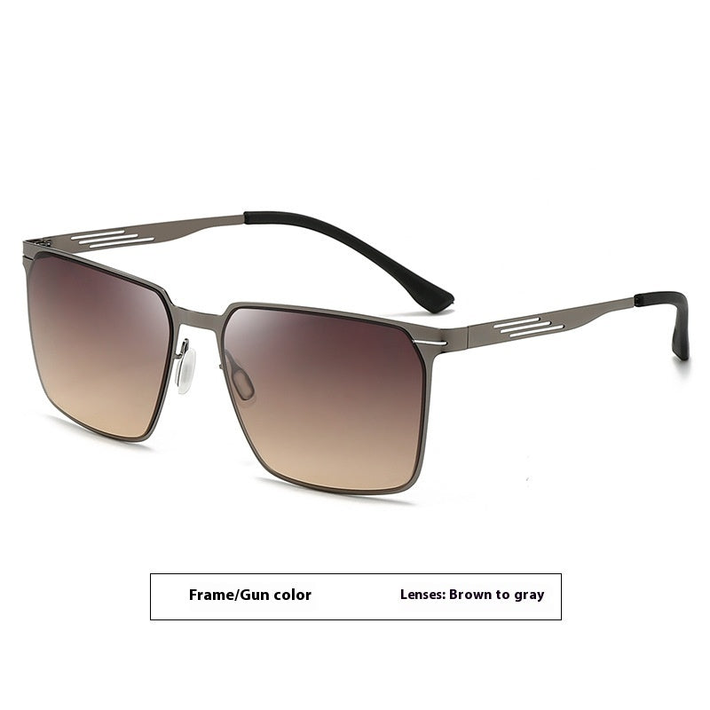 Fashionable Metal Frame Sunglasses