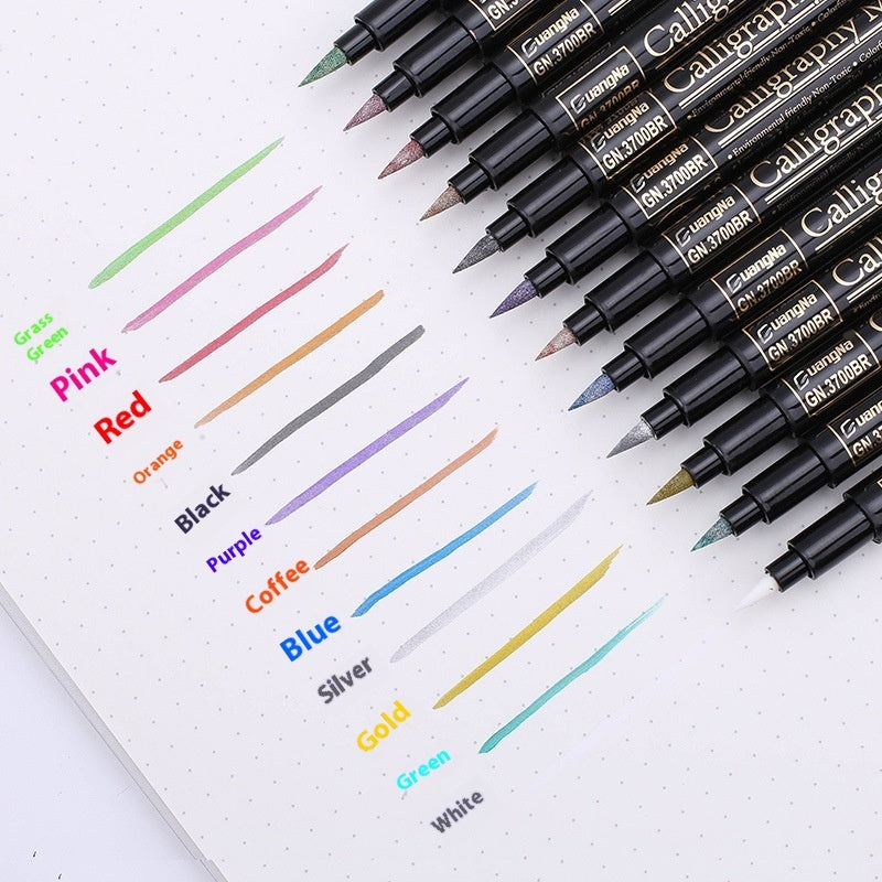 Metal Painting Color Graffiti Pen For Fine Arts
