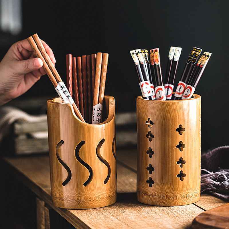 Table Top Kitchen Unit Draining New Chopstick Barrel Storage Home