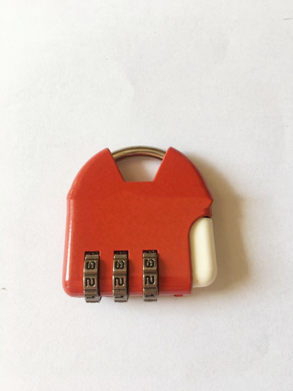 Color Suitcase Backpack Number Combination Padlock