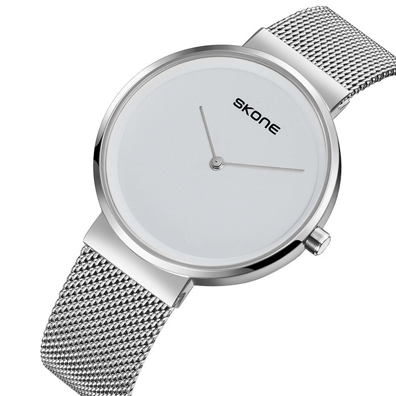 Quartz Watch Waterproof Fashion Simple Women's Mesh Strap Watch