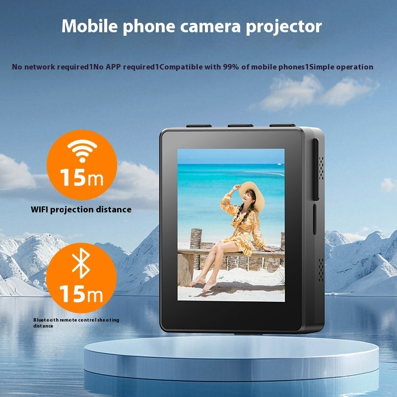 Mobile Phone Selfie Rear Display Projection Screen Same Screen Shooting Artifact