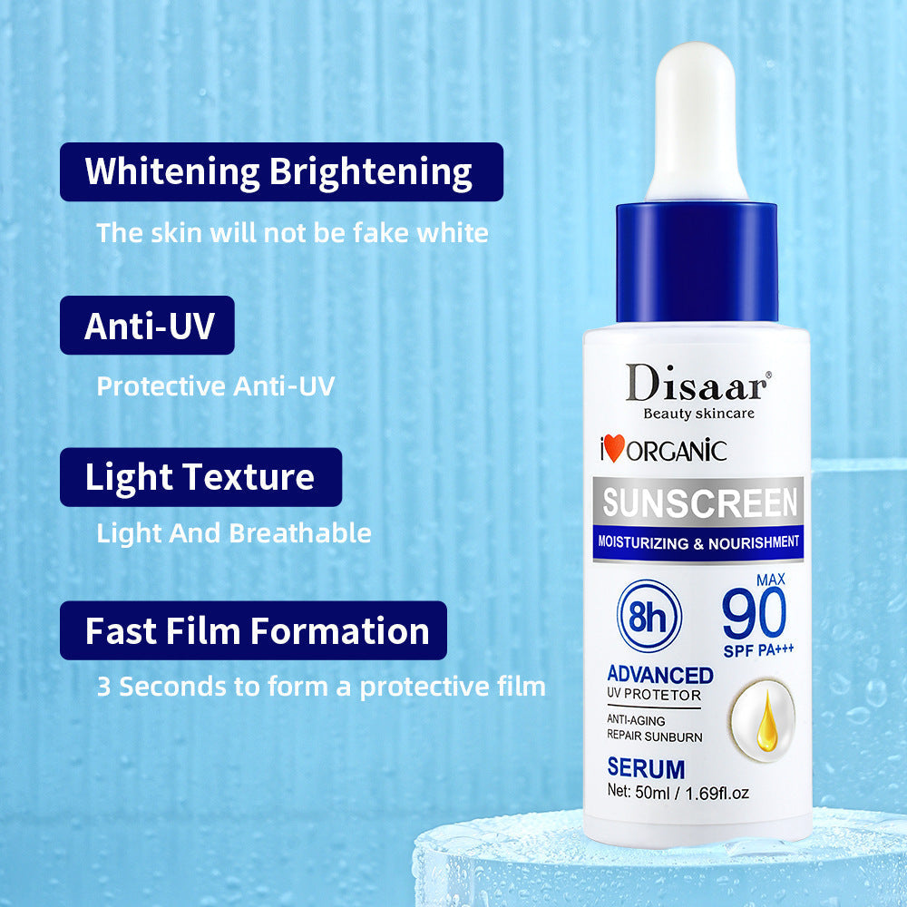 Glass Bottle Sunscreen Lotion SPF Broad Spectrum Formula