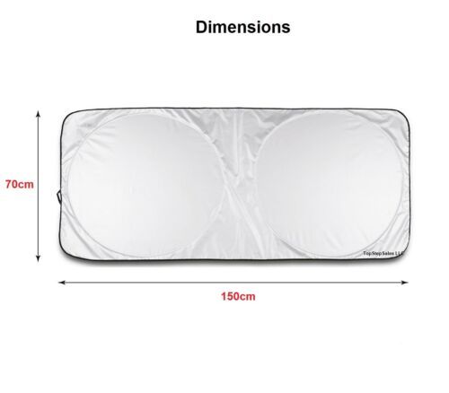 Car Windshield Sunshade, UV Protection Visor and Cover, Anti-Snow and Ice