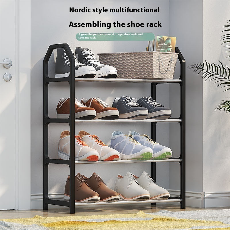 Simple Trapezoidal Home Door Dormitory Bedroom Storage Shoe Cabinet