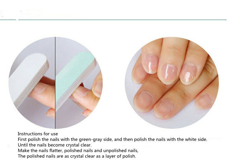 Nail Polishing Strip – Double-Sided Waxing & Nail Buffer Tool