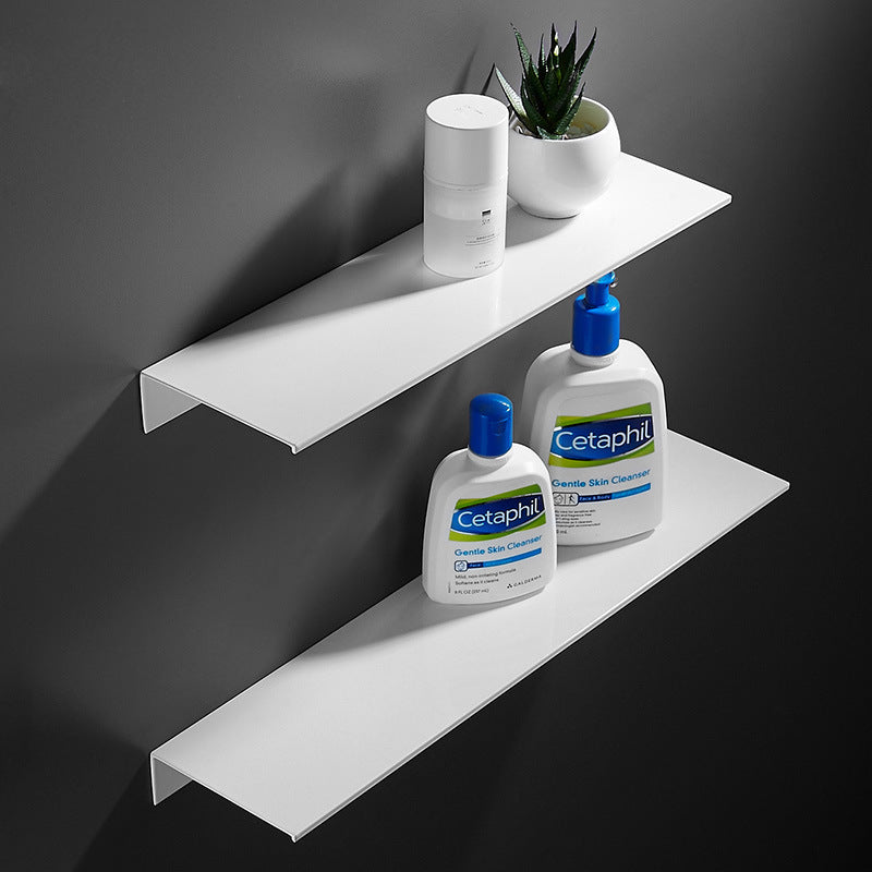 Perforation-Free Wall-Mounted Bathroom Shelf – Dresser Tray Storage Rack