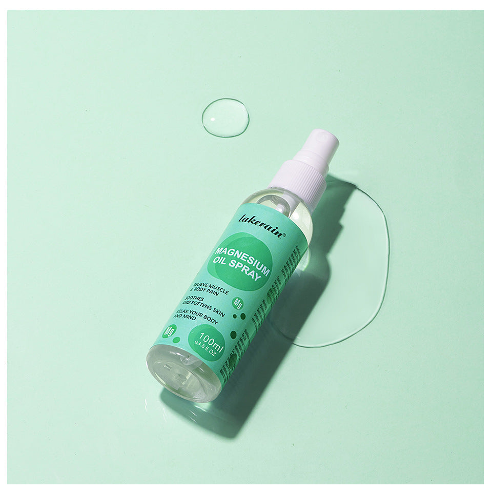 Glass Bottle Magnesium Oil Body Spray for Skin Care