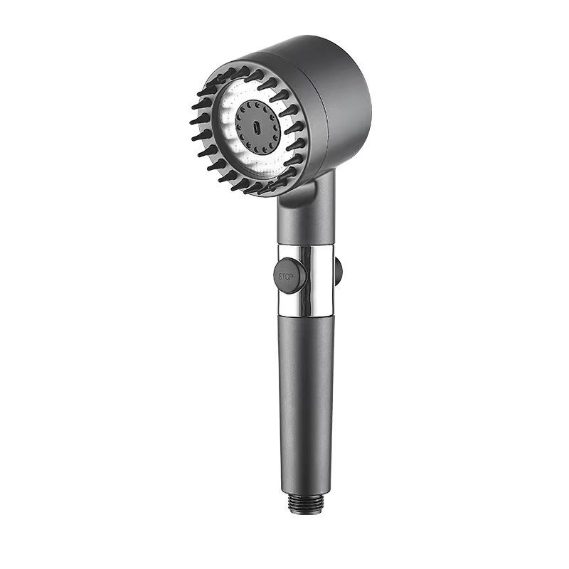 3-Gear Adjustable High-Pressure Shower Head – Household Bath Nozzle with Hose