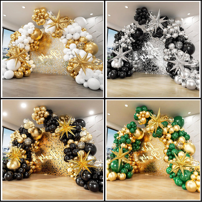 Explosion Star Thickened Balloon Chain Package Birthday Party Graduation Activity Arrangement Balloon