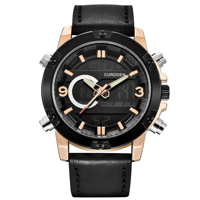 Men's Fashion Belt Multi-functional Watch