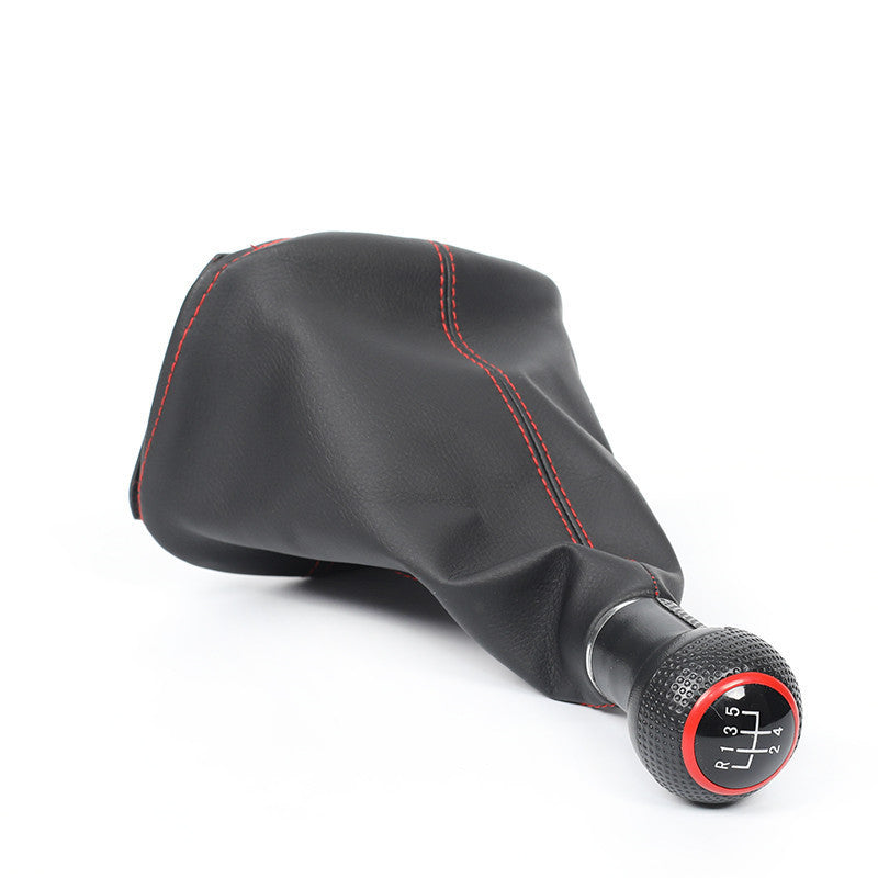Fashion Shift Handball Gear Lever Leather Dust Cover