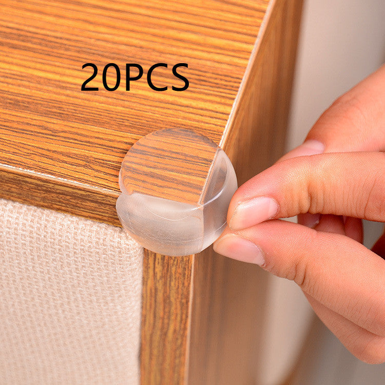 Children's Transparent Silicone Multi-style Home Table Corner