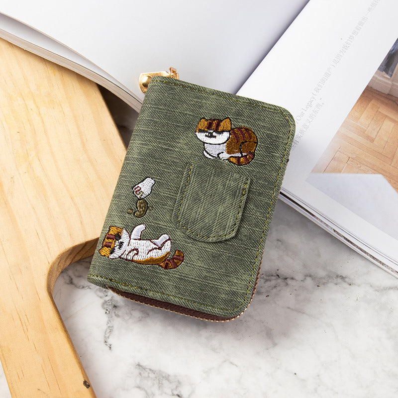 Women's Organ Card Holder Multi-card Rfid