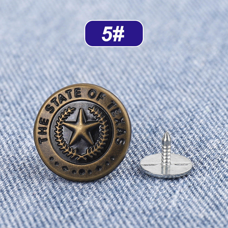 Adjustable Jeans Buttons – No-Sew Waist Adjustment Tool