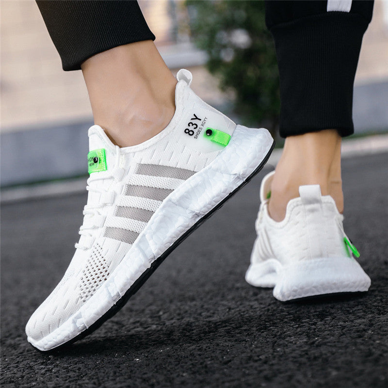 Fashion Low-top Popcorn Bottom Summer Mesh Breathable Casual Shoes