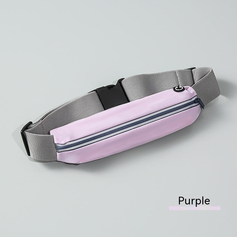 Ultra-Thin Waterproof Sports Waist Bag – Lightweight Storage for Running & Gym